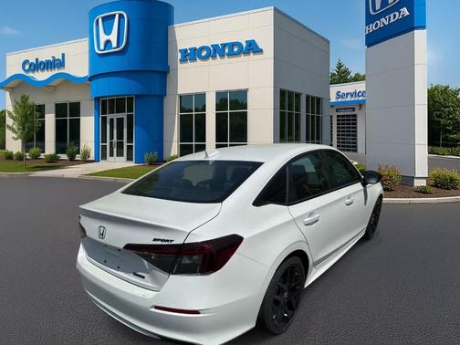 Platinum White Pearl 2026 Honda Civic Hybrid