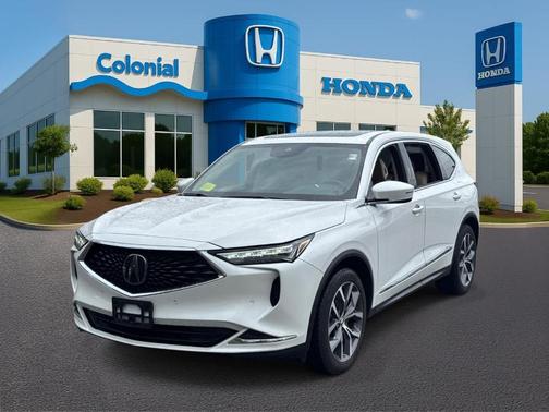 Platinum White Pearl 2023 Acura MDX Technology