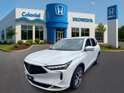 Platinum White Pearl 2023 Acura MDX Technology