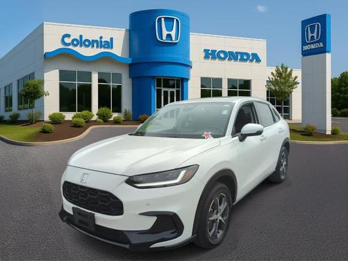 Platinum White Pearl 2025 Honda HR-V EX-L