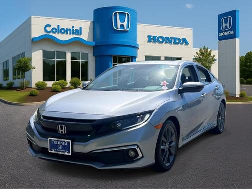 Lunar Silver Metallic 2021 Honda Civic EX