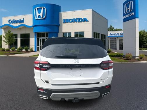 Platinum White Pearl 2025 Honda Pilot Elite