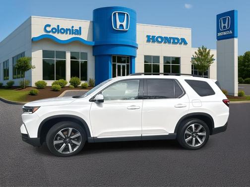 Platinum White Pearl 2025 Honda Pilot Elite