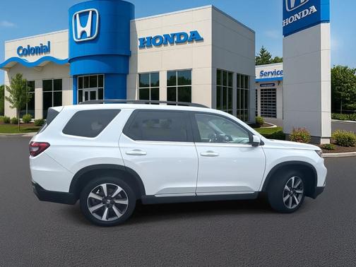 Platinum White Pearl 2025 Honda Pilot Elite