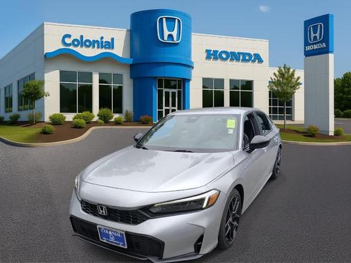 Solar Silver Metallic 2026 Honda Civic Sport