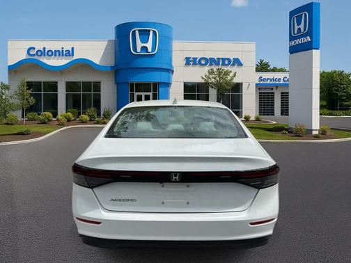 Platinum White Pearl 2024 Honda Accord EX