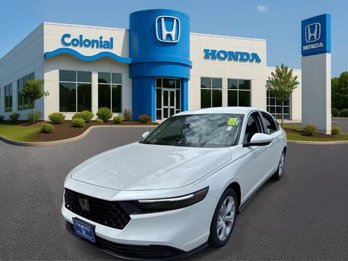 Platinum White Pearl 2026 Honda Accord LX