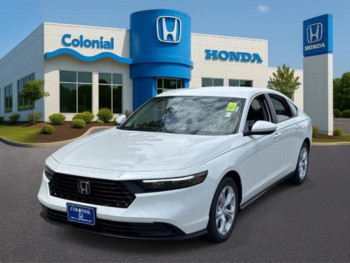 Platinum White Pearl 2026 Honda Accord LX