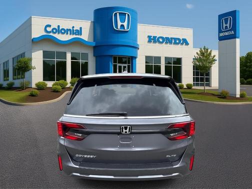 Modern Steel Metallic 2026 Honda Odyssey Elite