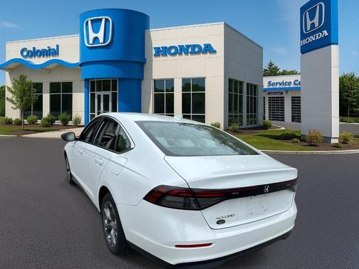 Platinum White Pearl 2023 Honda Accord EX