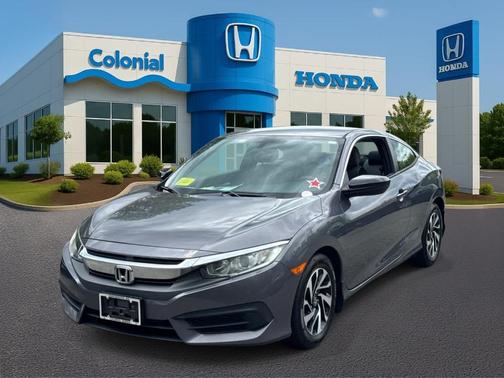 Modern Steel Metallic 2016 Honda Civic LX