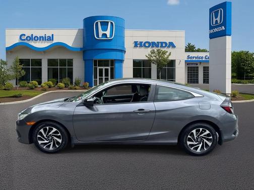 Modern Steel Metallic 2016 Honda Civic LX