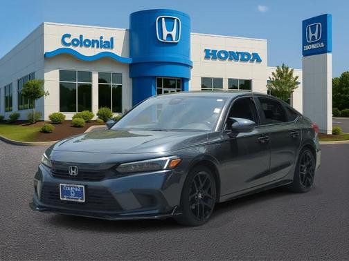 Meteorite Gray Metallic 2022 Honda Civic Sport