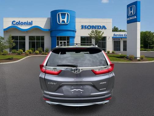 Modern Steel Metallic 2018 Honda CR-V Touring