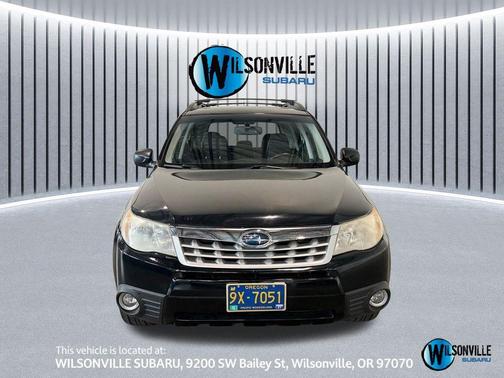 Black 2012 Subaru Forester 2.5X Limited