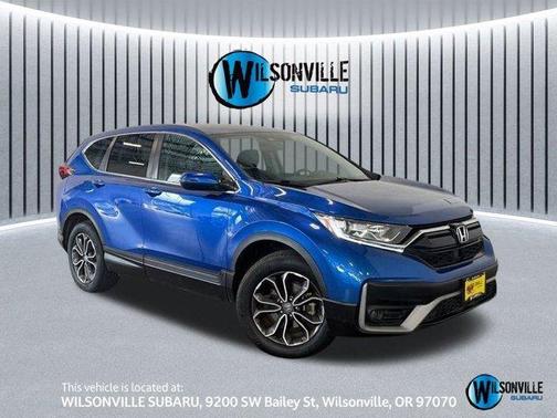 Aegean Blue Metallic 2020 Honda CR-V EX-L