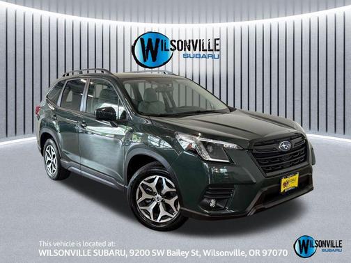 Cascade Green Silica 2024 Subaru Forester Premium
