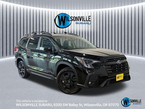 Crystal Black Silica 2025 Subaru Ascent Onyx Edition