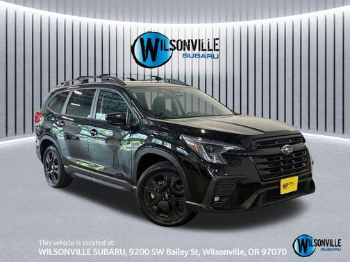 Crystal Black Silica 2025 Subaru Ascent Onyx Edition