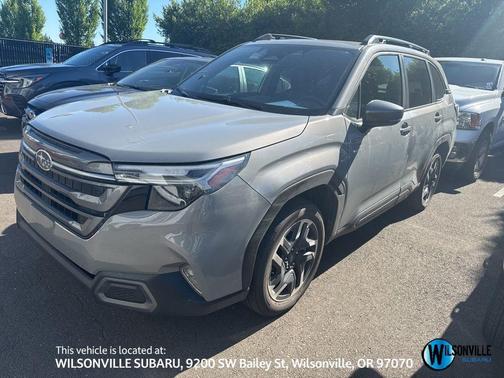 Riverrock Green 2025 Subaru Forester Hybrid Limited