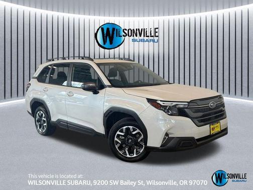 Crystal White Pearl 2025 Subaru Forester Premium