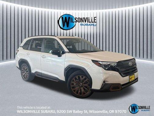 Crystal White Pearl 2025 Subaru Forester Sport