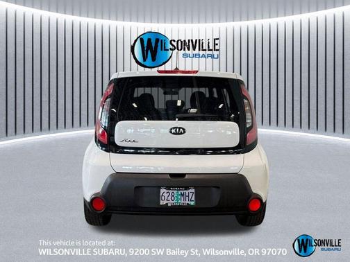 Clear White 2014 Kia Soul +