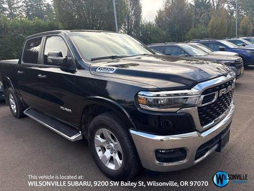 Black 2025 RAM 1500 Big Horn/Lone Star