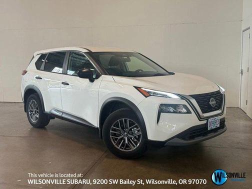 Glacier White 2022 Nissan Rogue S