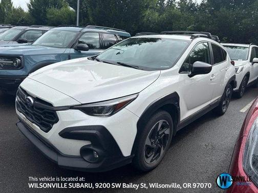 Crystal White Pearl 2024 Subaru Crosstrek Limited