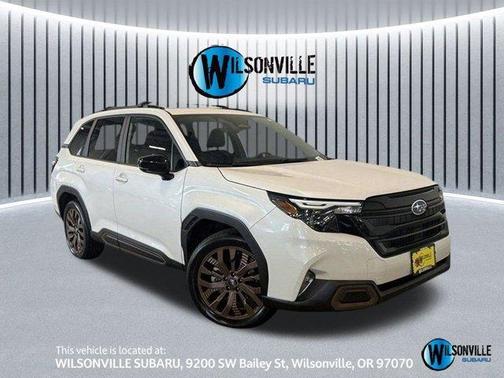 Crystal White Pearl 2025 Subaru Forester Sport