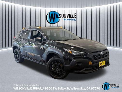 Crystal Black Silica 2024 Subaru Crosstrek Wilderness