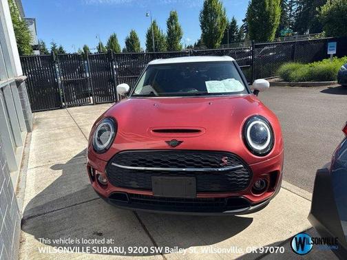 Red Metallic 2023 MINI Clubman Cooper S