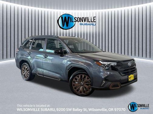 Magnetite Gray Metallic 2025 Subaru Forester Sport