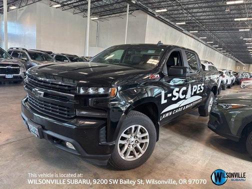 Black 2021 Chevrolet Silverado 1500 RST