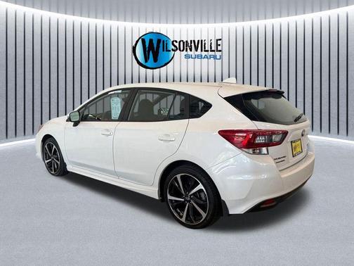 Crystal White Pearl 2021 Subaru Impreza Sport