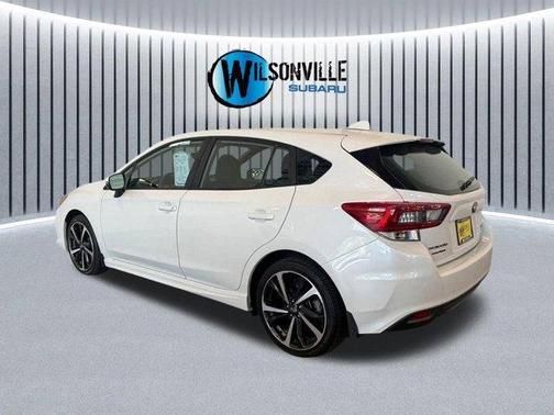 Crystal White Pearl 2021 Subaru Impreza Sport