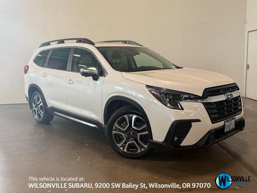 Crystal White Pearl 2023 Subaru Ascent Limited 7-Passenger