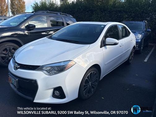 2016 Toyota Corolla S Plus