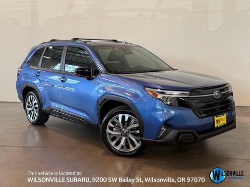 Blue Pearl 2025 Subaru Forester Hybrid Touring