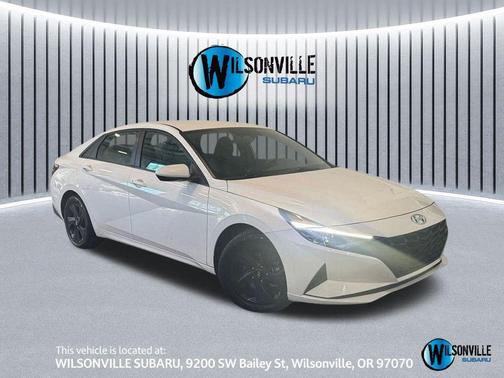 Serenity White Pearl 2023 Hyundai ELANTRA SEL
