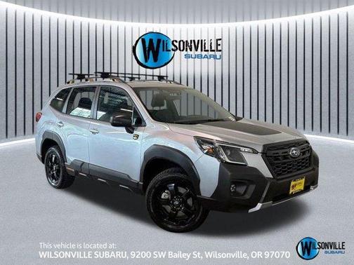 Ice Silver Metallic 2025 Subaru Forester Wilderness