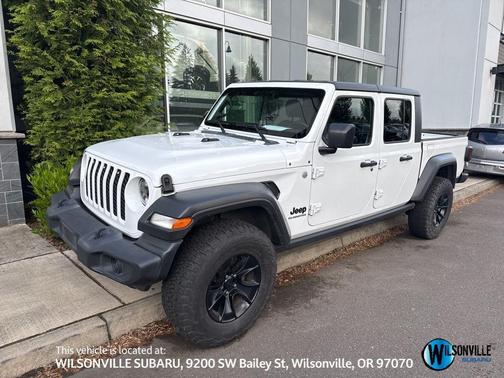 Bright White Clearcoat 2020 Jeep Gladiator Sport