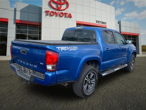 Blazing Blue 2017 Toyota Tacoma TRD Sport