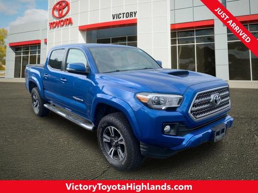 Blazing Blue 2017 Toyota Tacoma TRD Sport