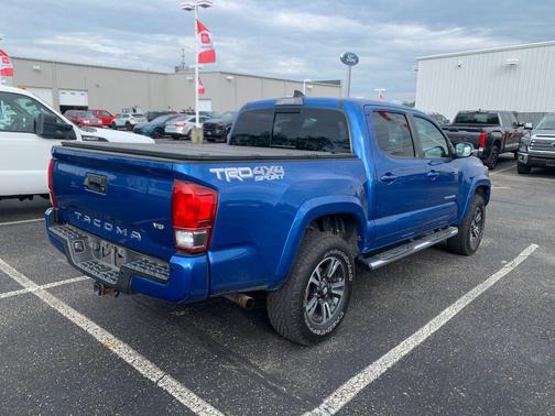 Blazing Blue 2017 Toyota Tacoma TRD Sport