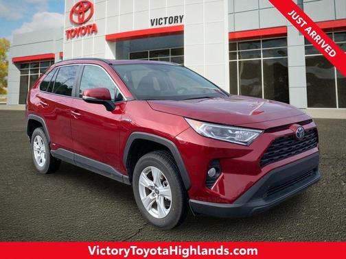 Ruby Flare Pearl 2021 Toyota RAV4 Hybrid XLE