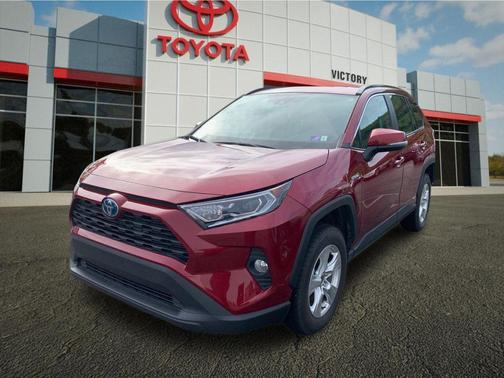 Ruby Flare Pearl 2021 Toyota RAV4 Hybrid XLE