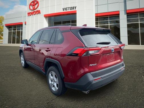 Ruby Flare Pearl 2021 Toyota RAV4 Hybrid XLE