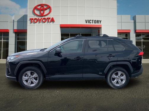 Midnight Black Metallic 2022 Toyota RAV4 Hybrid LE